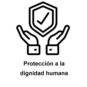 Protección a la dignidad humana